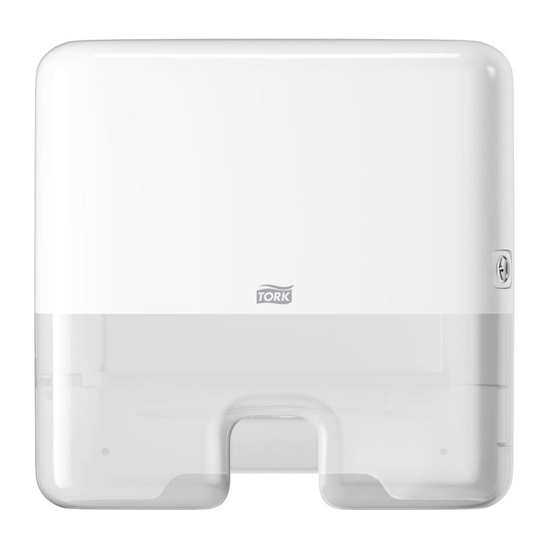 Tork Xpress Mini Multifold Hand Towel Dispenser White H2, One-at-a-Time Dispensing, Elevation Range, 553120 - Image 1